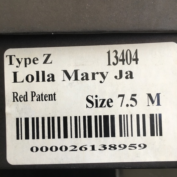 Type Z Red Platform Heels 7 1/2 - Picture 8 of 8